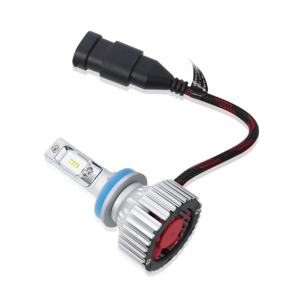 High Power Aluminum Super Bright Led Headlight Bulbs T8 H4  60W 10000LM