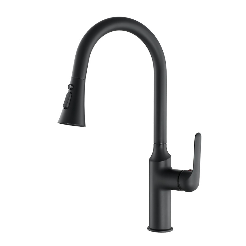 Термостатический Faucet смесителя кухни, 275.5mm вытягивает вне кран кухни Spout