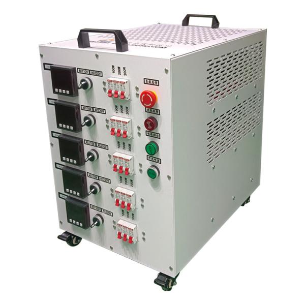 500W Banque de charge résistive AC220V AC110V Convertible 5 canaux Convient pour les tests multicanaux