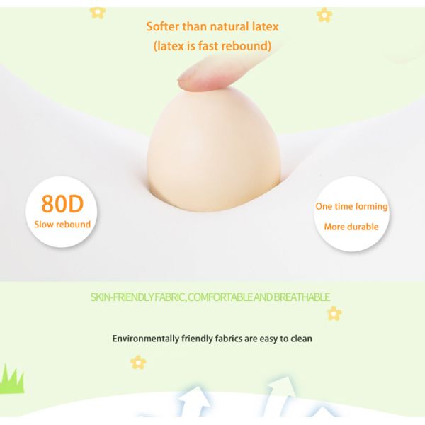 Soft And Comfortable Kids Cars Memory Foam Pillow For Car Seat Seatbelt Cover For Kids