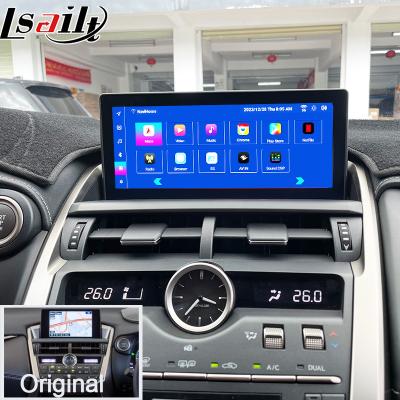 Pantalla Android Lexus para Lexus NX200T NX300H 2015-2017 10.25 pulgadas IPS HD Display Android 13 CarPlay inalámbrico, Android Auto