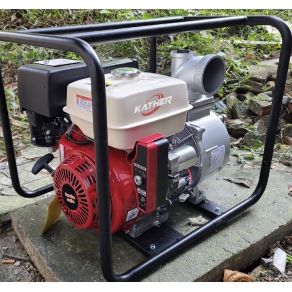 Powerful 4 Inch Gasoline Engine Sewage Treatment Pump for Agricultural Irrigation