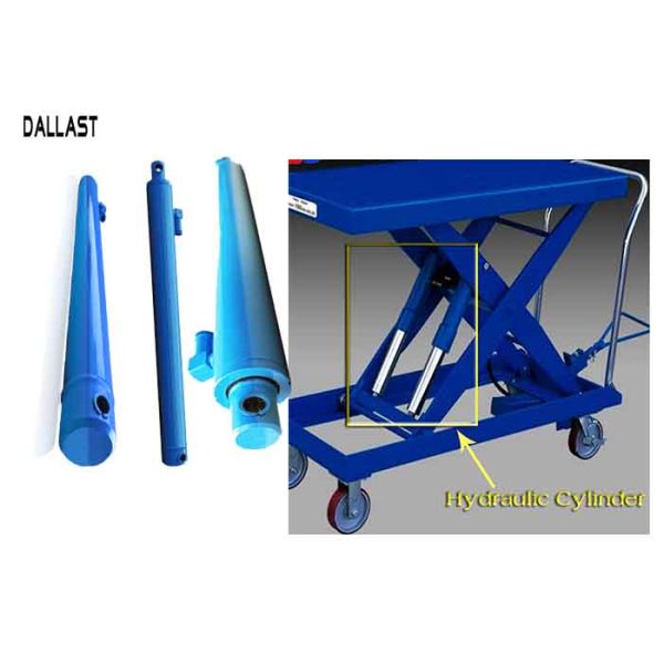 Long Stroke Hydraulic Lift Cylinder Small Bore for Mobile Lift Table