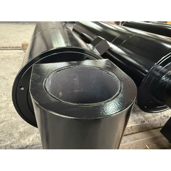 High Tonnage Custom Double Acting Hydraulic Piston Cylinder With Hard Chrome Plated Steel