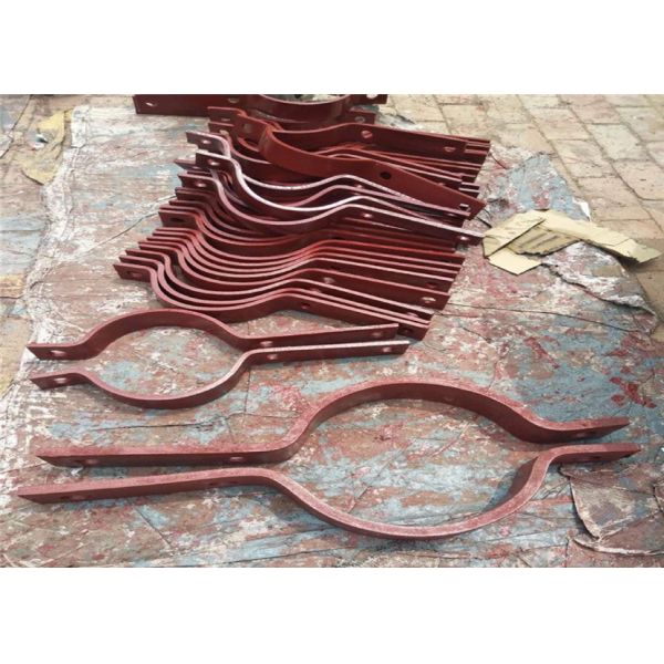 Q235b Electric Power Fitting Cable Accessories And Nut Stainless Steel U Bolt 4.8 Grade