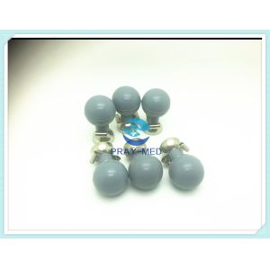 Single Side Suction Ecg Electrodes For Din 3.0mm / Banana 4.0mm Plug