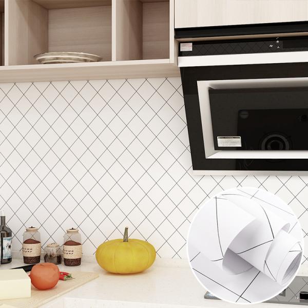 Wallpaper Rolls Tiles Design Wallpaper Self Adhesive Wallpaper 3D Bathroom Decoration
