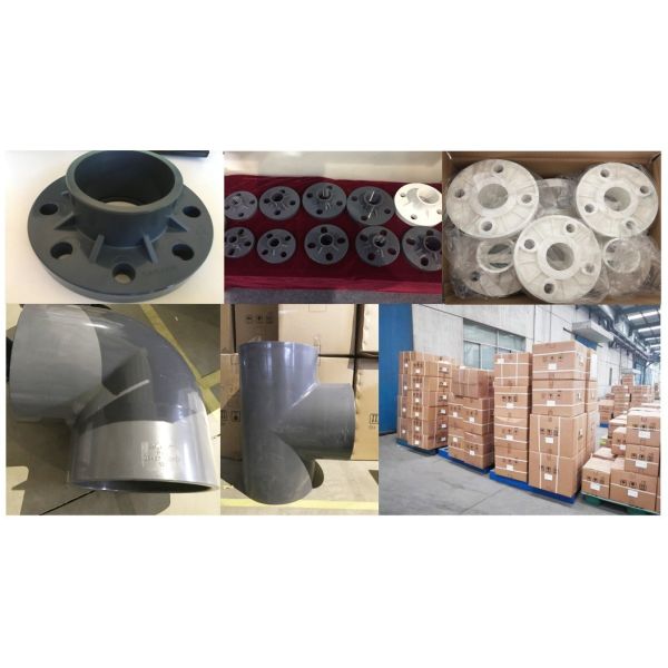 Круглоугольная серая труба из ПВХ для водоснабжения DIN Standard Pn10 Pn16