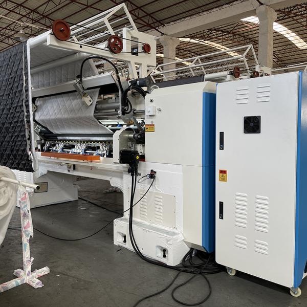 Máquina estofando automatizada de alta velocidade da multi agulha do ponto do fechamento para o OEM do colchão 60-150m/H
