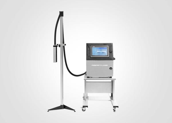 Impressora de jato de tinta industrial contínua automática para garrafas / sacos de plástico de ferro de alumínio
