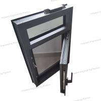 Alliage 6061 T5 pont brisé verre système d'isolation en aluminium fenêtre profil résistant au feu