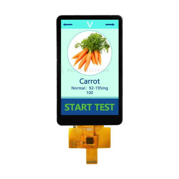 3.97 Inch Tft Touch Display 480x800 Resolution MIPI RGB Interface IPS TFT LCD Touch Screen