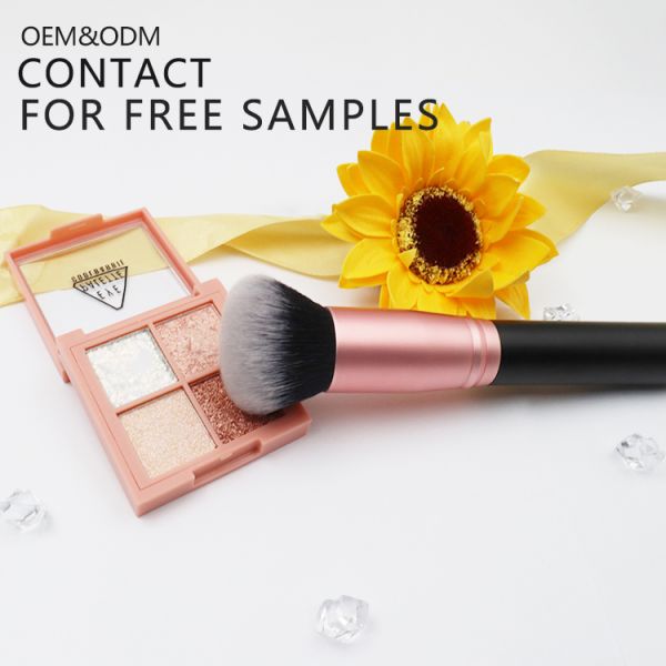 Synthetic Hair 1pcs Kabuki Makeup Brushes ISO 9001