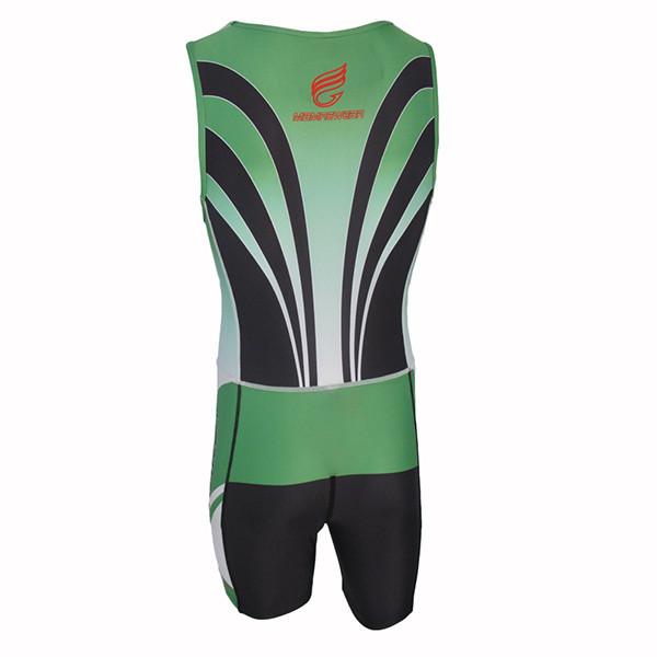 Sportswear quente clássico do enfileiramento do verde do estilo, roupa dos esportes de Lycra Lycra