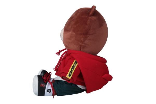 Kids Cheer Huggable Grizzly Bear Soft Toy adorable For Christmas