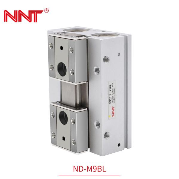2 Fingers Gripper Cylinder Robot Air Fingers Low Profile MHL2 Slim Type