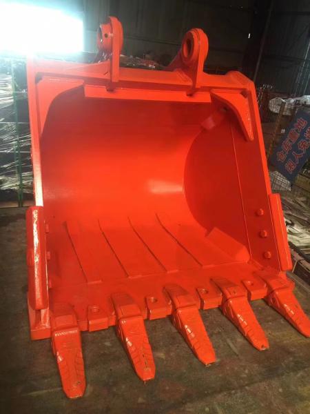 Multicolor Excavator Digging Bucket Heavy Duty With Five Teeth