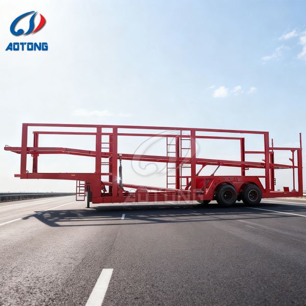 40 Ton 60 Ton Car Hauler Trailer with 10 Cars Transport Capacity and Customized Dimensions