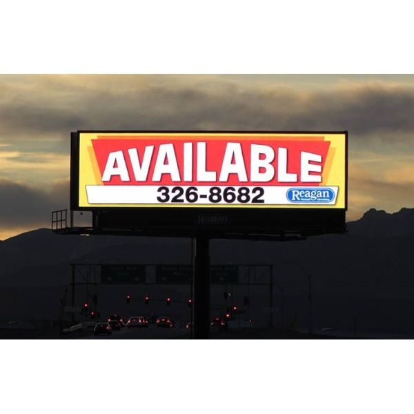 Die Casting Cabinet 960x960mm Outdoor Media Billboards P4mm Led Ad Display