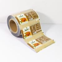 Rodeau d'odeur personnalisé film d'emballage automatique à haute barrière film en papier d'aluminium Mylar