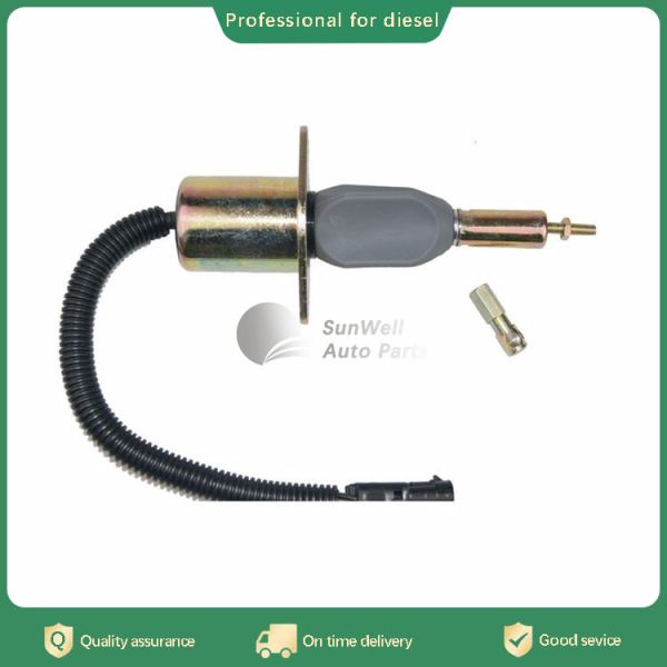 High Quality 6CT Diesel Engine Parts Fuel Shutoff Solenoid valve 24V 3928161