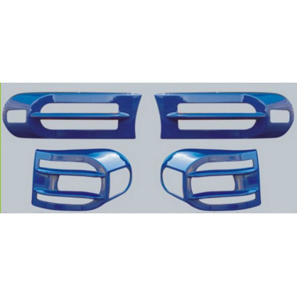 ABS Plastic LED Headlamp Cover Auto Accessories for Toyota Fj Cruiser Light Shade