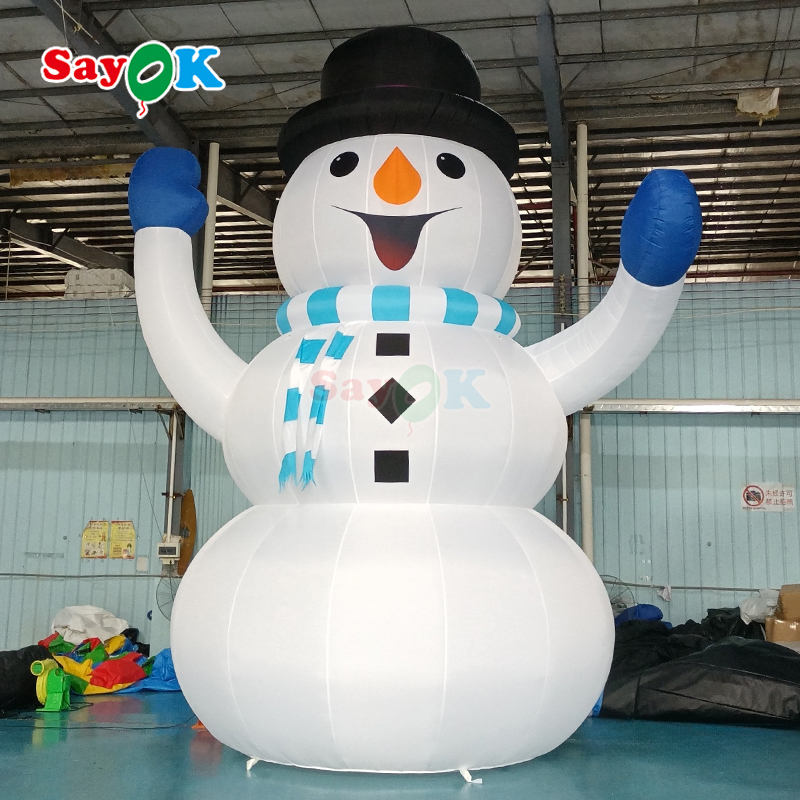 6m Giant Inflatable Snowman for Outdoor Christmas Decoration