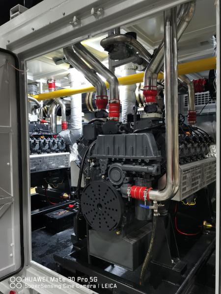 Silencer Equipped 250KW 300KVA 500KW 625KVA Deutz Natural Gas LNG CNG Generator Set for Outdoor Gas and Oil Fields