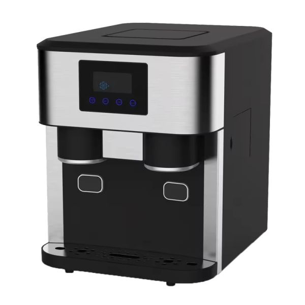 18kg Automatic Mini Countertop Ice Maker with Low Noise Level and 2.0L Water