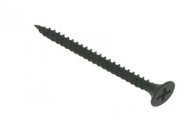 Black Phosphated Bugle Head Drywall Screws For Connection And Fastening