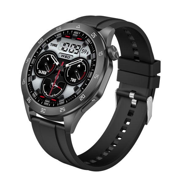G54 Smart Watch 1.45inch Round Screen TFT BT Call 8 UI Styles Sports Health Monitor Customize Dial Dafit App for Men Smartwatch