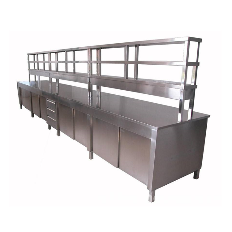 Chemical Engineering Lab Equipment Stainless Steel Work Table Bench with Gas Taps
