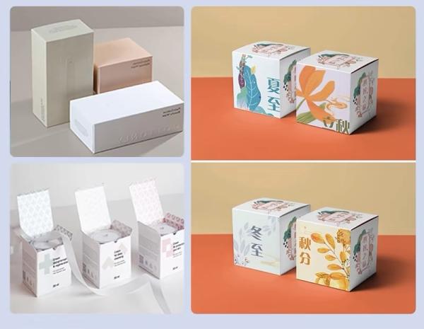 Nordic Minimalist Dessert White Dessert Box For Cake Candle Gift Paper Box