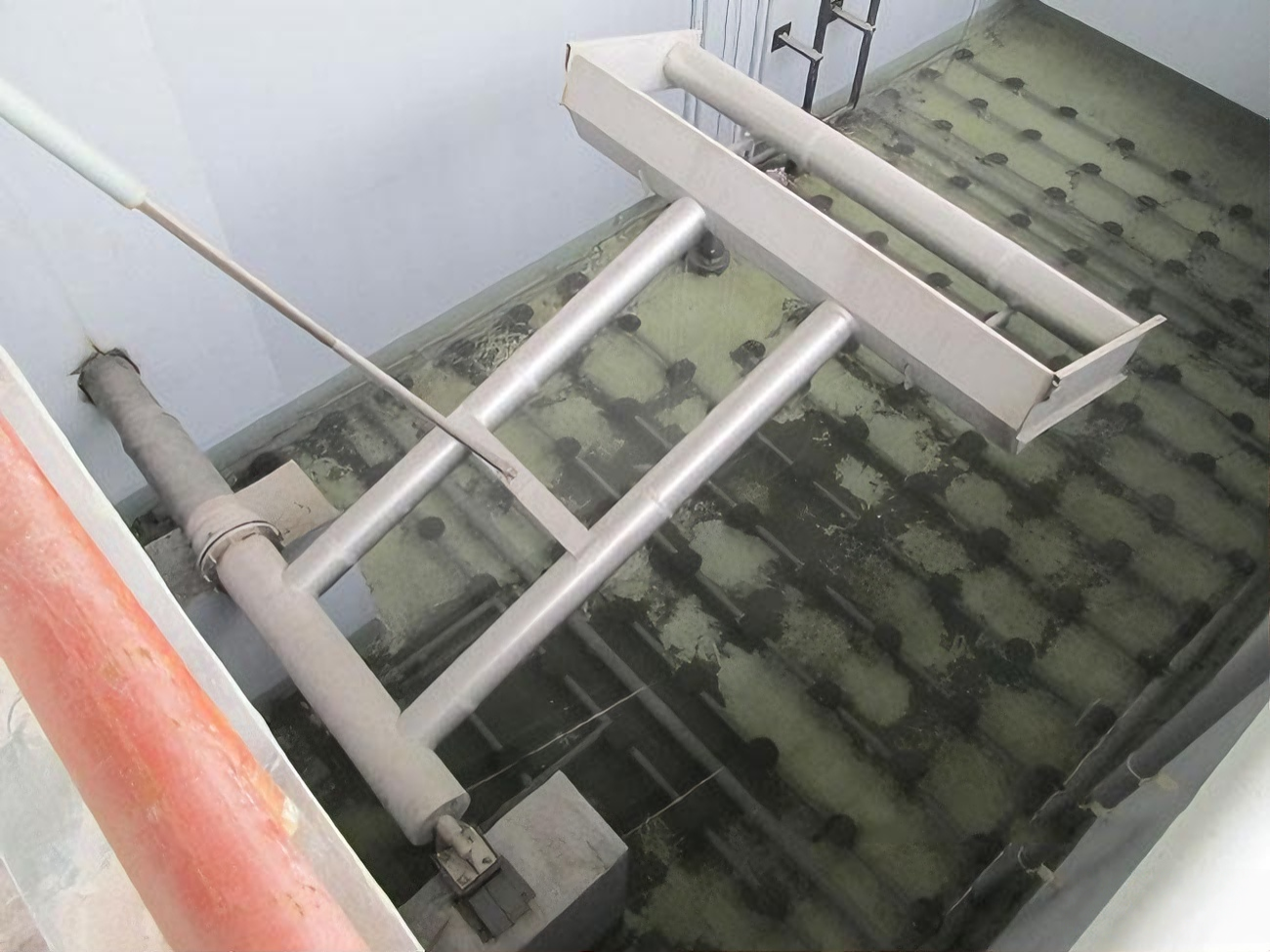 Décanteur de traitement des eaux usées en acier au carbone, décanteur SS316L, traitement de l'eau