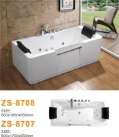 Acrylic Freestanding Jacuzzi Bathtub For Rapid Inventory Turnover High Durability