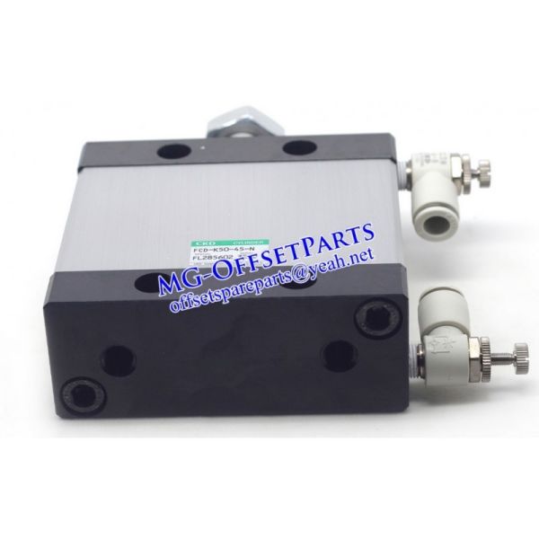 7645103202,764-510-3202,KOMORI LS-40 MACHINE ORIGINAL AIR CYLINDER,CKD FCD-K50-45-N FL285602,KOMORI ORIGINAL PARTS