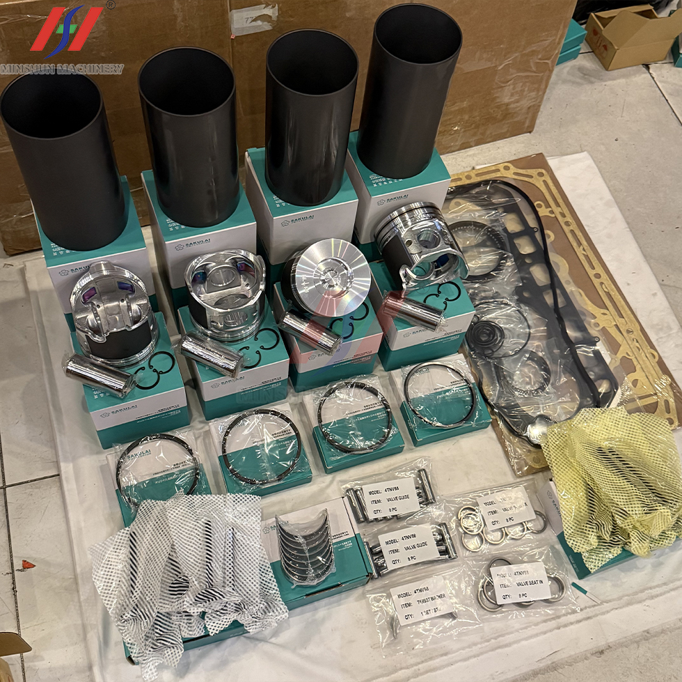 Complete Engine Rebuild Kit For Yanmar 4TNV98 Excavators 129907-22090 (Includes