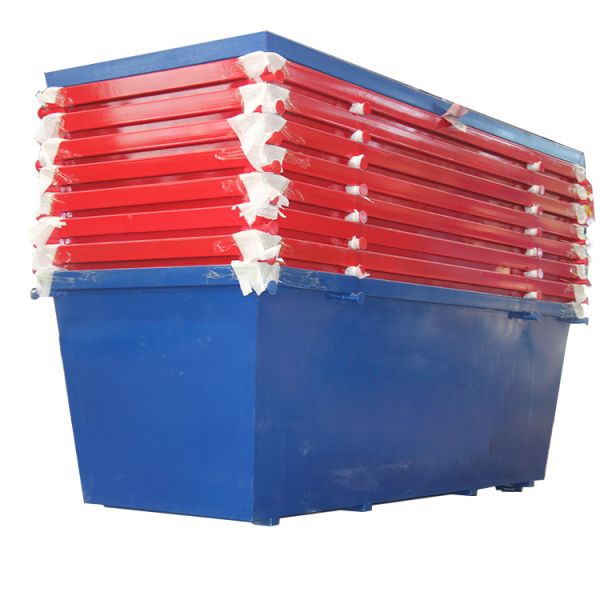 Heavy Duty Metal Skip Bin 2CBM-40CBM Waste Management Skip Bins