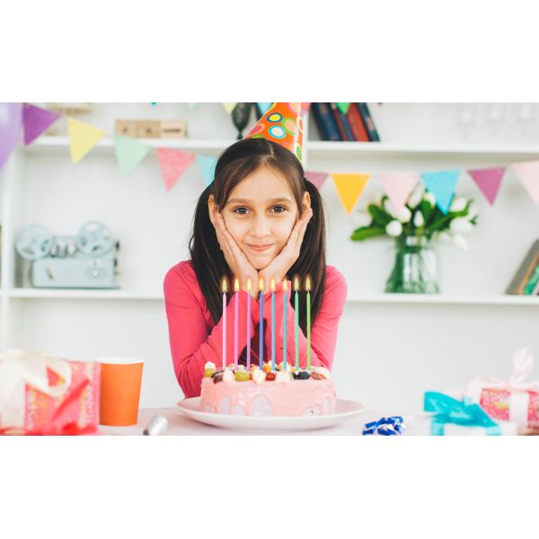 Rainbow Birthday Candles - Colorful Birthday Candle Cake Candles Cupcake Candles For Birthday, Wedding & Lucky