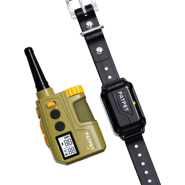 Waterproof Rechargeable Eco-friendly Electric Shock Collar 600m Remote Control Agility Training for Dogs Pet Supplies