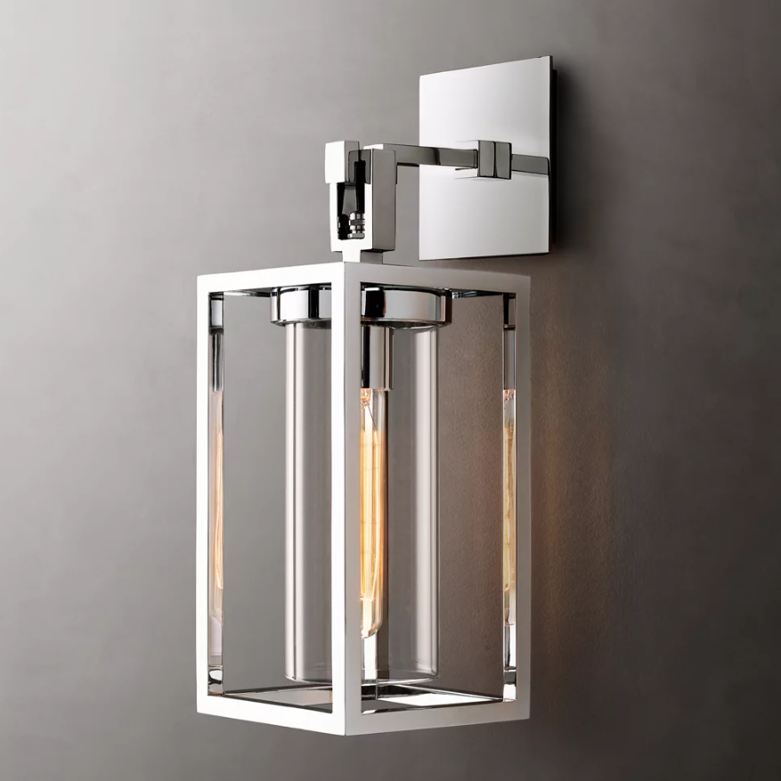 Industrial Design Copper Wall Lamp with 2700K Warm White Light for Living Room Decorative Wall Sconce