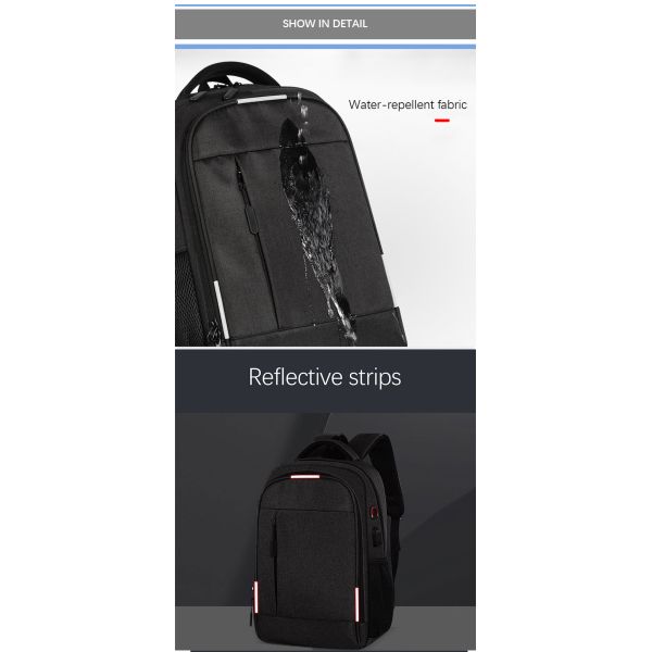 Wear Resistant Business Computer Backpacks Anti Seismic Outdoor Travel Backpack