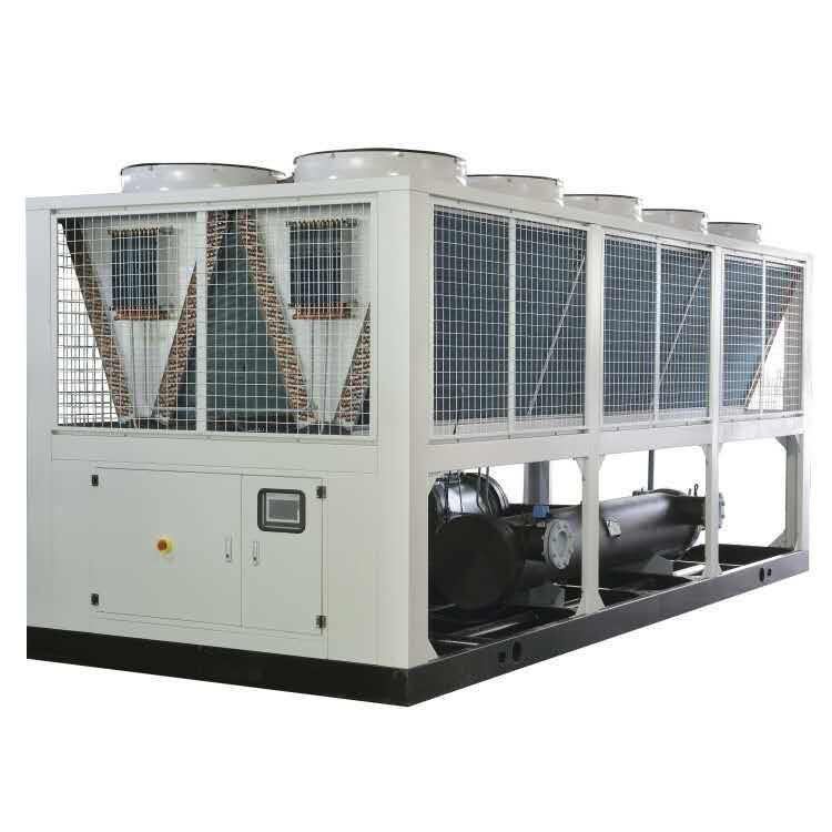 Glycol Type Air Cooled Industrial Screw Chiller Hvac System For Low Temp Industrial Cooling