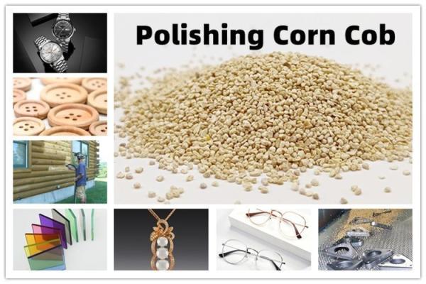 Renewable Source Corn COB Grits 4.5Mohs Corn Cob Sandblasting Media