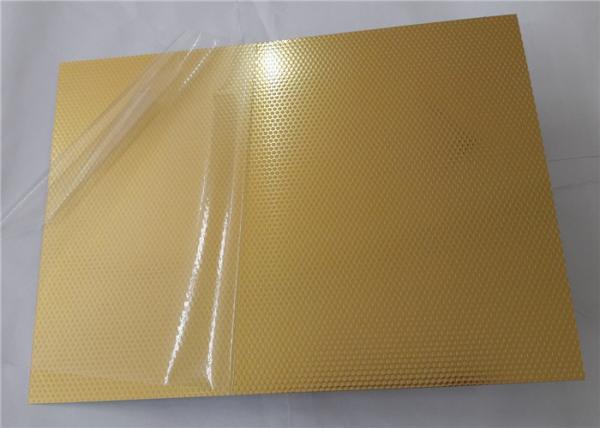 Information Board Embossed Aluminum Sheet High Hardness Good Welding Ability