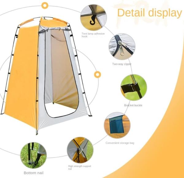 Changing Room Portable Shower Tent Camping Shower Tent Privacy Toilet