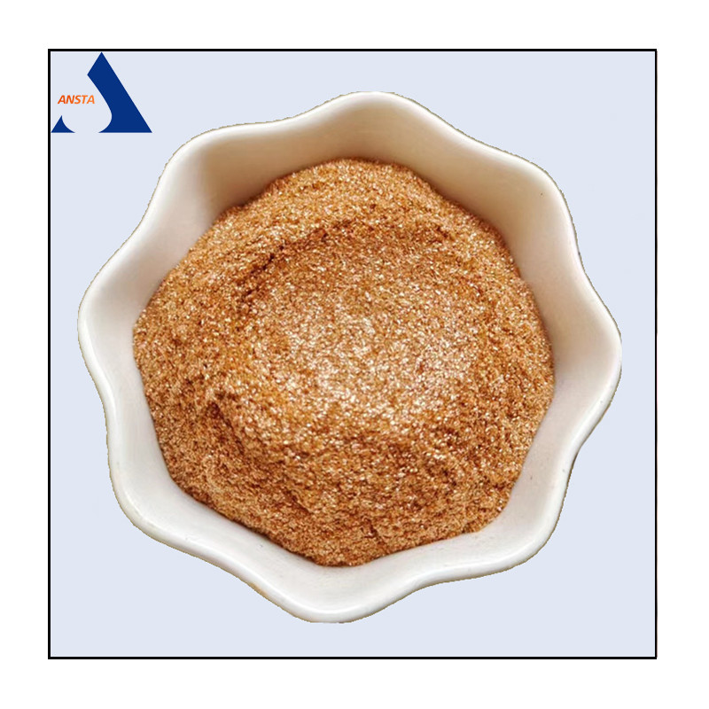 35 Years Mica Factory Supply Calcined Golden Mica Powder