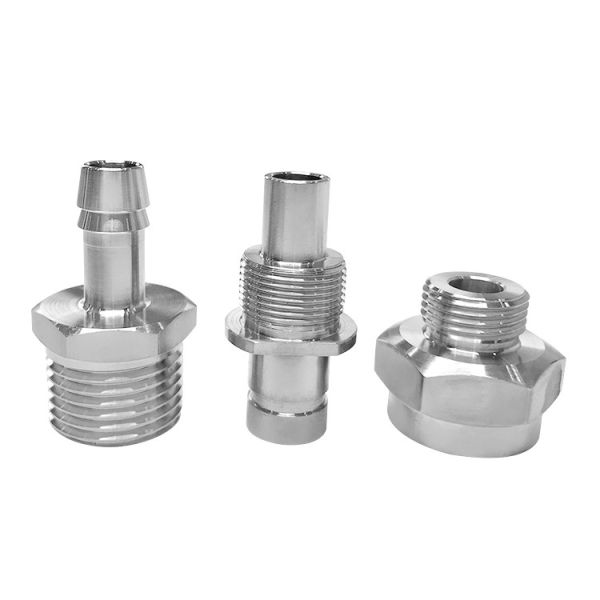 Поворачивая части CNC нержавеющей стали частей металла изготовленные на заказ подвергая механической обработке
