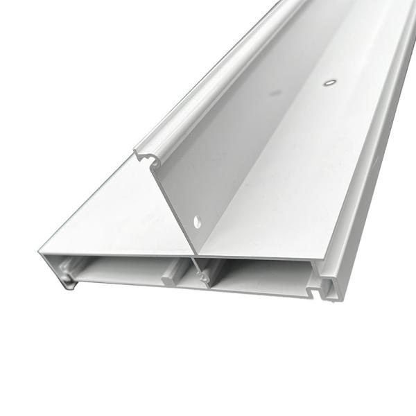 Éclairage murale à profil d'aluminium LED anodisé moderne