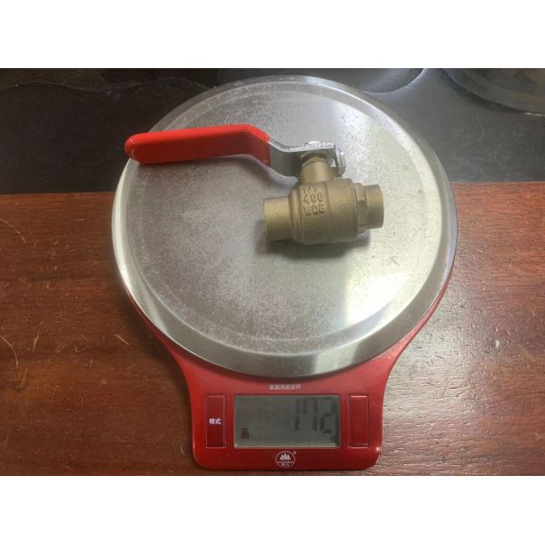 Женщина шарикового клапана 400wog прочного пути дюйма 1/2 полного латунная продела нитку